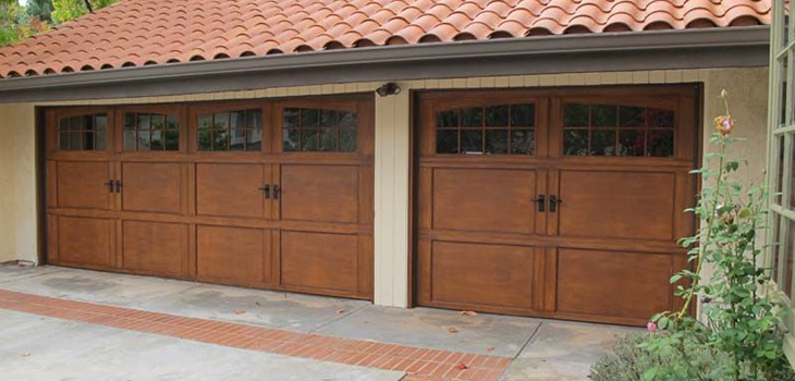 new steel garage door installation in Northridge